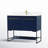 Rozell 40 " W Freestanding Standard Free Standing 1 Single Vanity Bathroom Vanity With Engineered Marble Top-1983826354