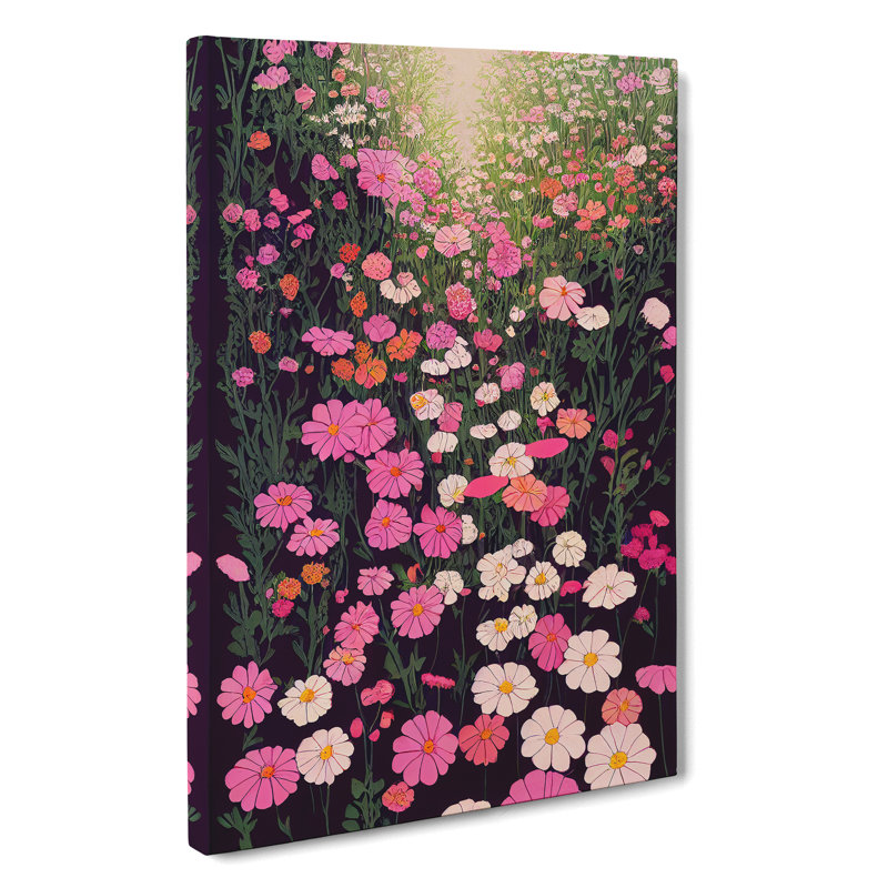 Mind Blowing Flowers - Wrapped Canvas, 50cm H x 35cm W x 3cm D