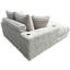 Taupe Chaise With Frame And Practical Cupholder + - Bedroom Oversized Lounge In