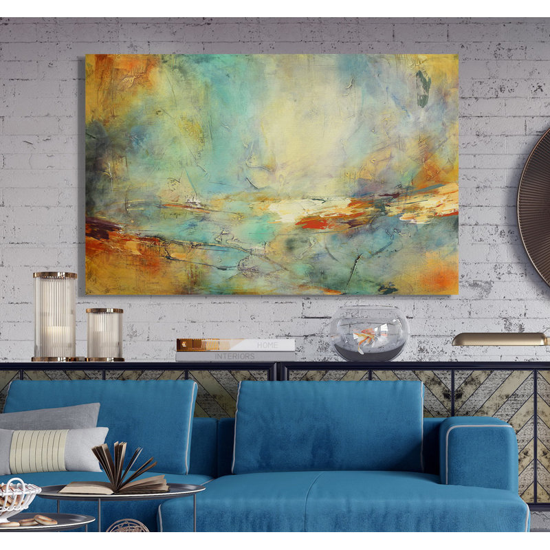 « eternidad », impression, H 18 po x l 27 po x P 1,5 po, Toile tendue