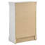Ensemble de chambre avec grand lit 5 pièces Francique Blanc-83160059-87253429