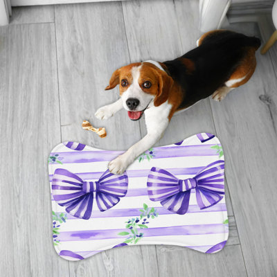 Striped Beauties - Tapis d'alimentation en os 1 pièce