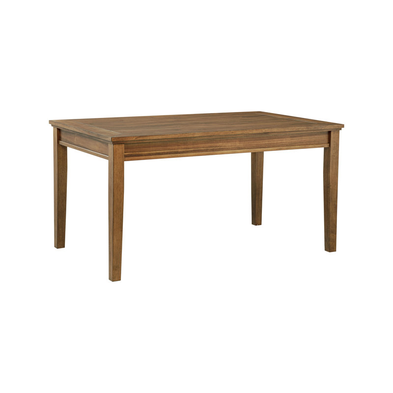 60.4" W Not Assigned Dining Table, Brown