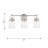 Amiliano Bathroom Bedroom Wall Fixture With Clear Shade-112737953-112737959-112737960