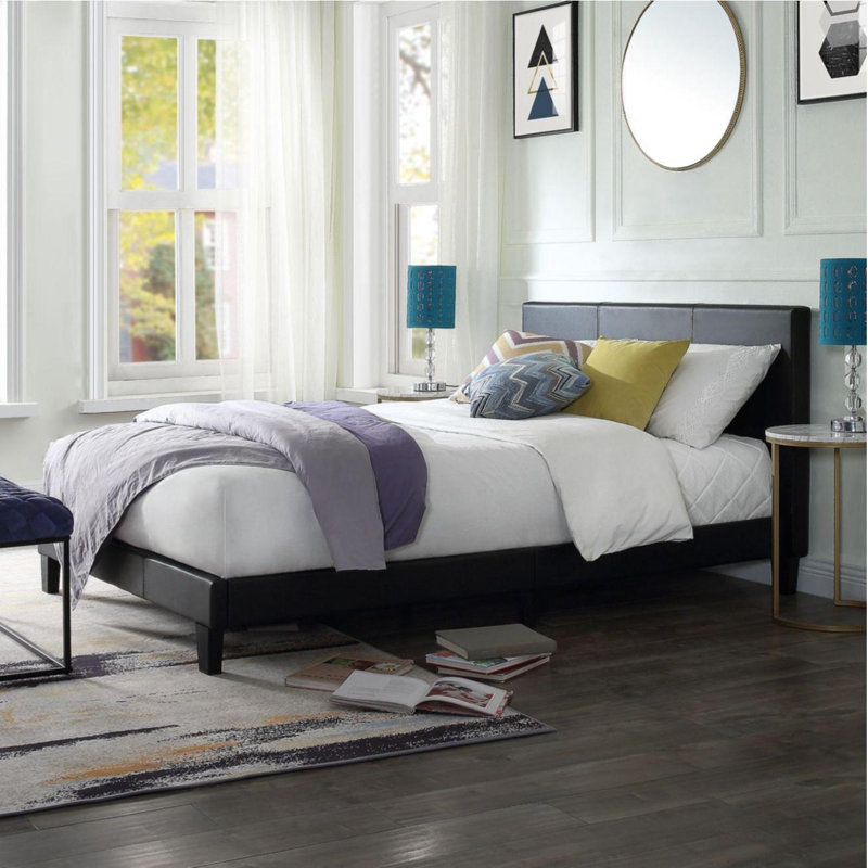 Aad Upholstered Bed, Double (4'6)