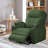 Corduroy Power Massage Recliner With Remote Angle Adjustment-1637658941