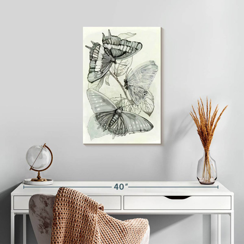 Brampt Butterfly Medley I, 24" H x 16" W