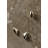 Solid Brass Double-Layer Titanium Silver Plating Knob