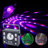 Projection Strobe Light 50W DJ Party Light with Laser Beams