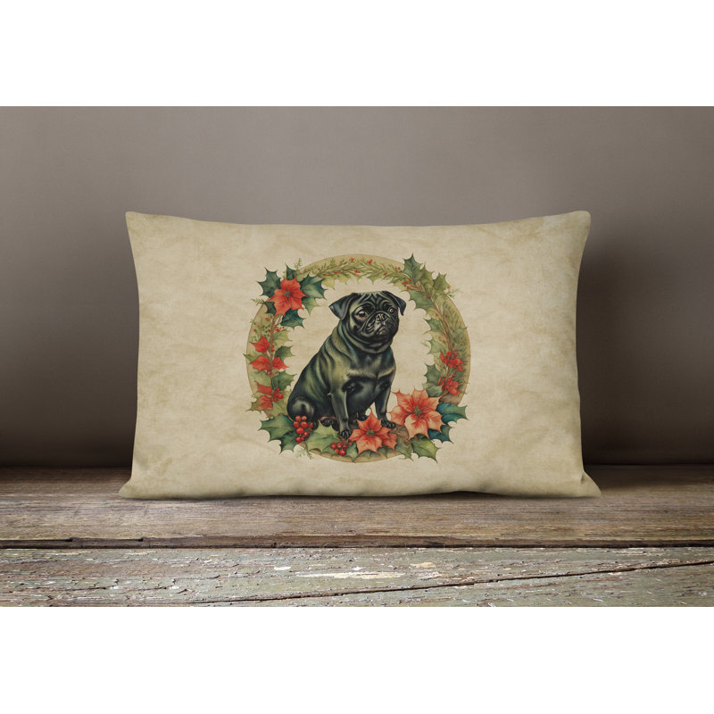 Coussin Christmas, 12 po x 16 po, Rectangulaire