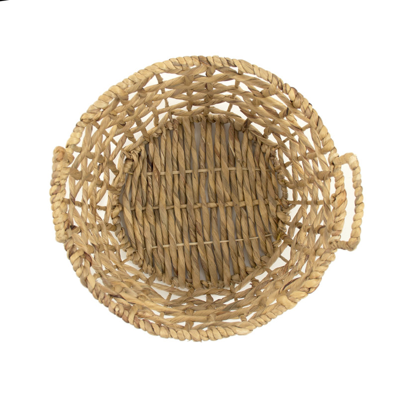 Decorative Basket, 14" H x 17" W x 17" D