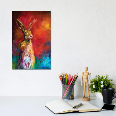 A Gentleman Caller by Sue Gardner - Painting on Canvas