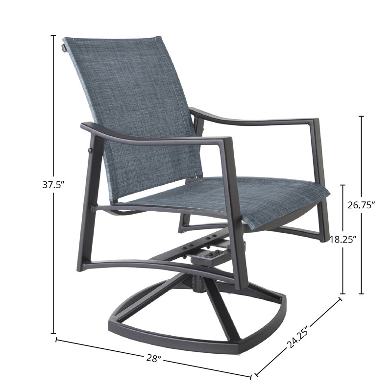 Avana Outdoor Rocker Chair, Augustine Fennel, Copper Creek