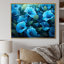 «Blue Morning Glory Blossom Burst - Morning Glory», art mural