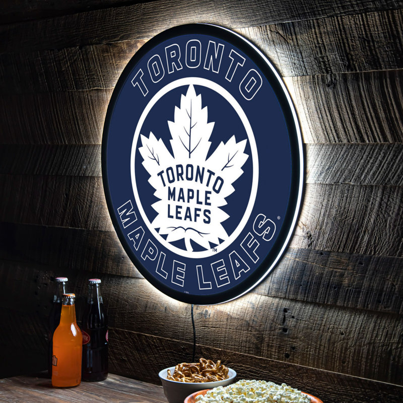 Enseigne murale 23 po NHL, NHL Toronto Maple Leafs