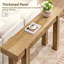 Console de 63 po en bois de style minimaliste moderne pour le hall d'entrée et le salon avec 2 tiroirs-914921348
