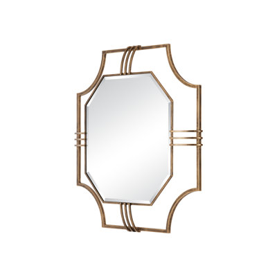 Iron Framed Wall Mirror