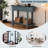 Retro Console Table With Curved Design