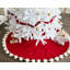 Handmade Christmas Tree Skirt in Felt-895086385