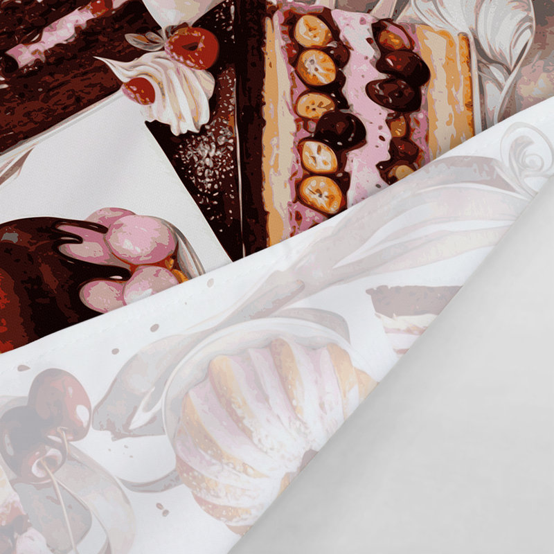 Tapisserie murale Desserts Berliner, 88 po x 104 po