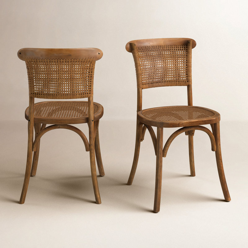 Elm Patio Dining Side Chair, Brown