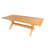 Brewster Rectangular Teak Outdoor Dining Table-28333146