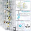 Tension Stainless Steel Shower Shelf