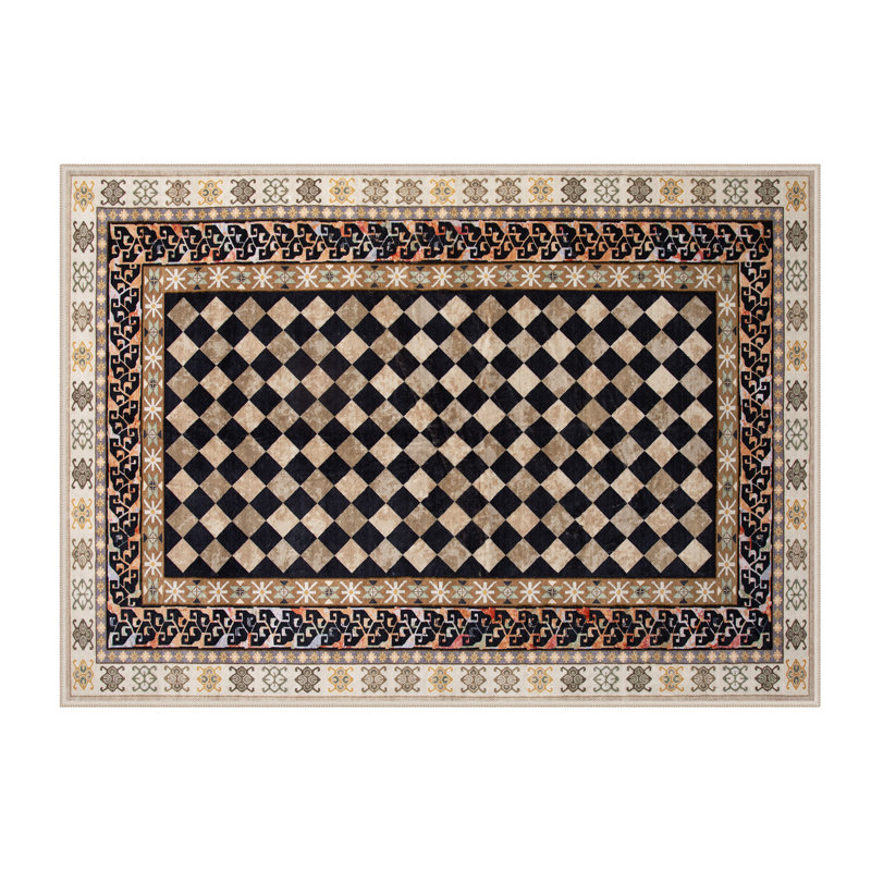 Tapis lavable Bohemian, Rectangle 5 pi x 7 pi