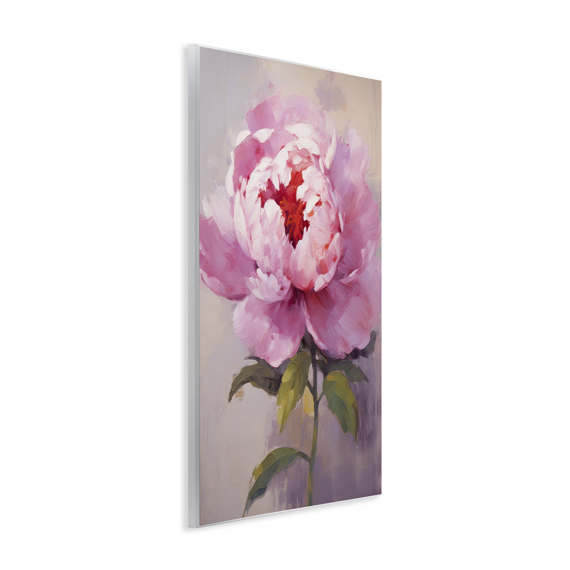 Stupell Industries Blush Pink Peony Wall Plaque Art by Petals Prints ...