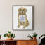 «Love and Golden Retriever», toile encadrée de qualité supérieure - prête à être accrochée-1588208567-1588208566