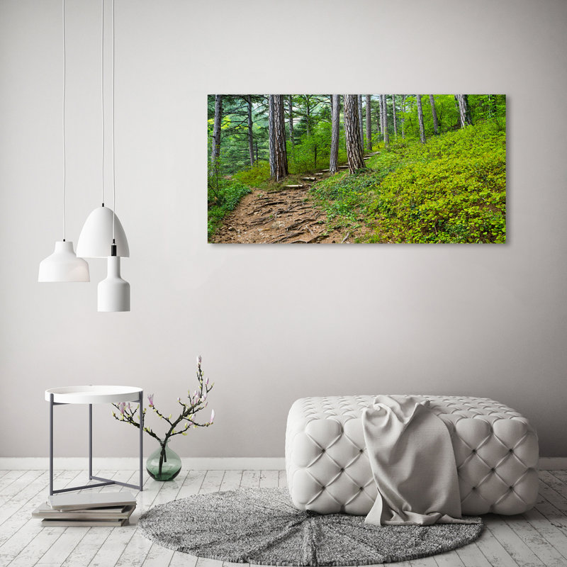 Forest Track - Wrapped Canvas Print