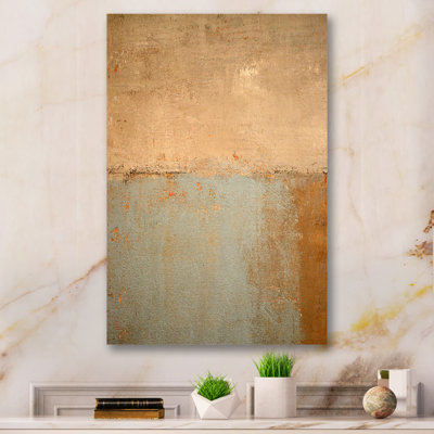Art moderne gris et bleu II 2FL47731