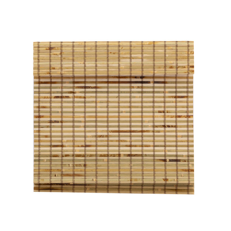 Store romain transparent bambou brun clair Se-mi, L 32 po x L 64 po