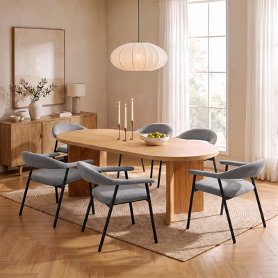 49 cm H Linen Side Chair