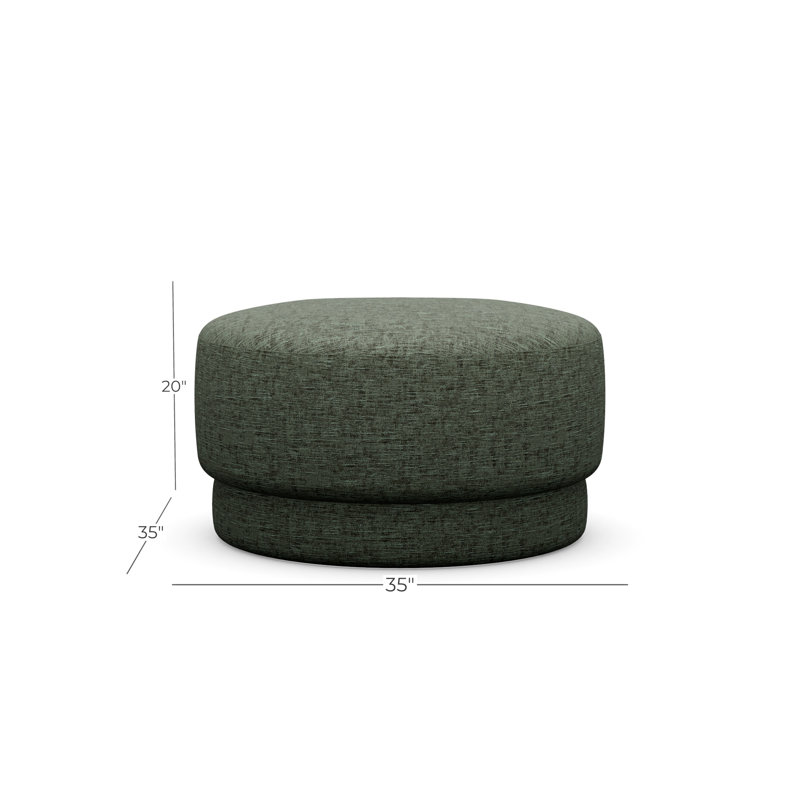 Cremini Medium Ottoman, Churchill 351949