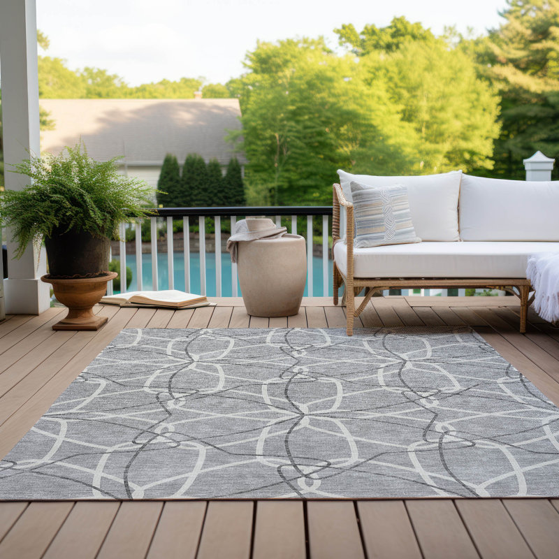  Tapis avec envers antidérapant Alegandro, Rectangle 10' x 14'