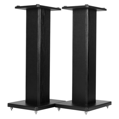 Wood Grain Speaker Stands Universal Speaker Stands Floor Pair