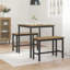Metal Base Dining Table-320764912-320764913