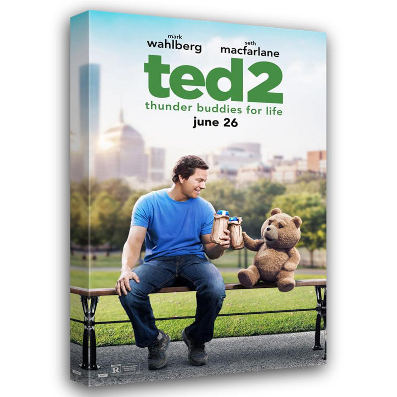 Ted 2, 24" H x 15" W