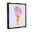 «Checkered Disco Ice Cream Floater Frame» par Ziwei Li sur toile-1152097538-1152097539