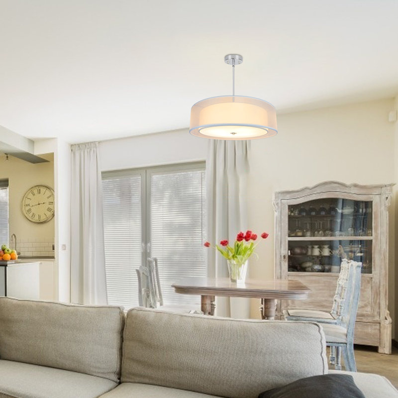 Hanlon Glass Semi Flush Mount