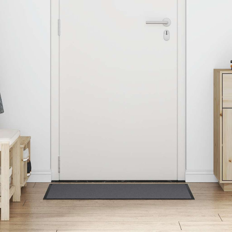 Doormat Non-Slip, Anthracite, 60cm W x 90cm L