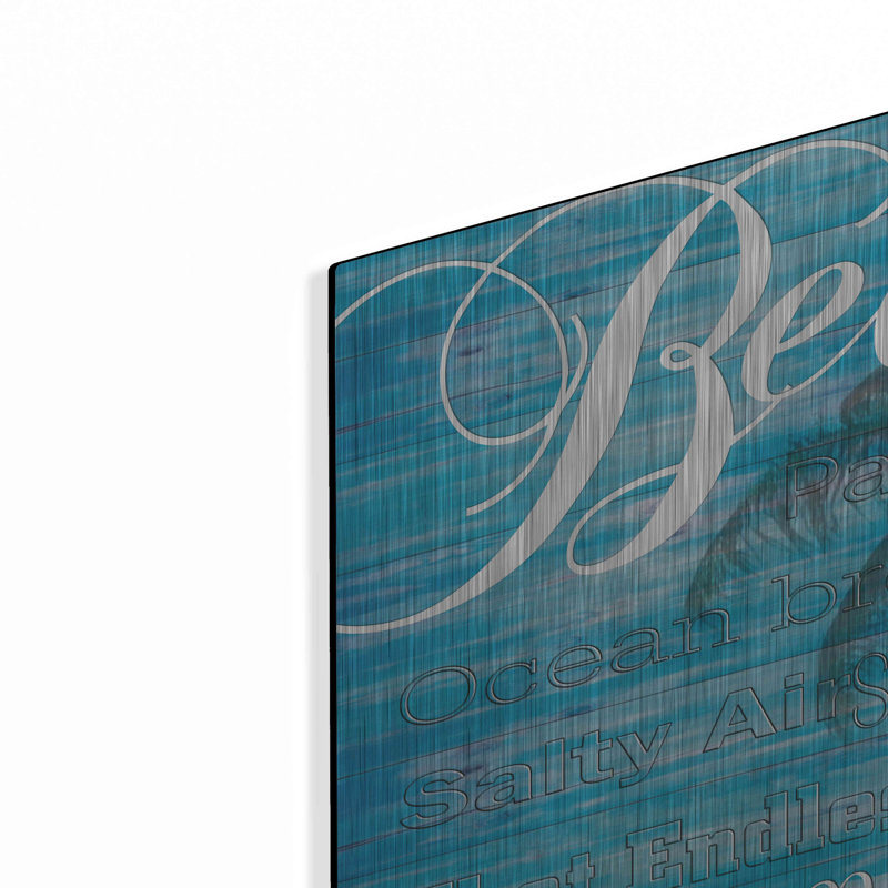 «Beach Take Me There» par Cindy Jacobs, H 12 po x l 16 po