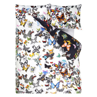 Butterfly Parade Opalin Duvet Cover