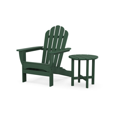 Chaise Adirondack avec table d'appoint Monterey Bay