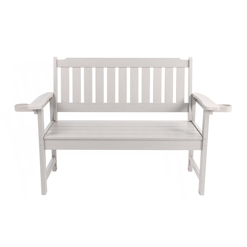 Banc minimaliste écologique, Gris clair