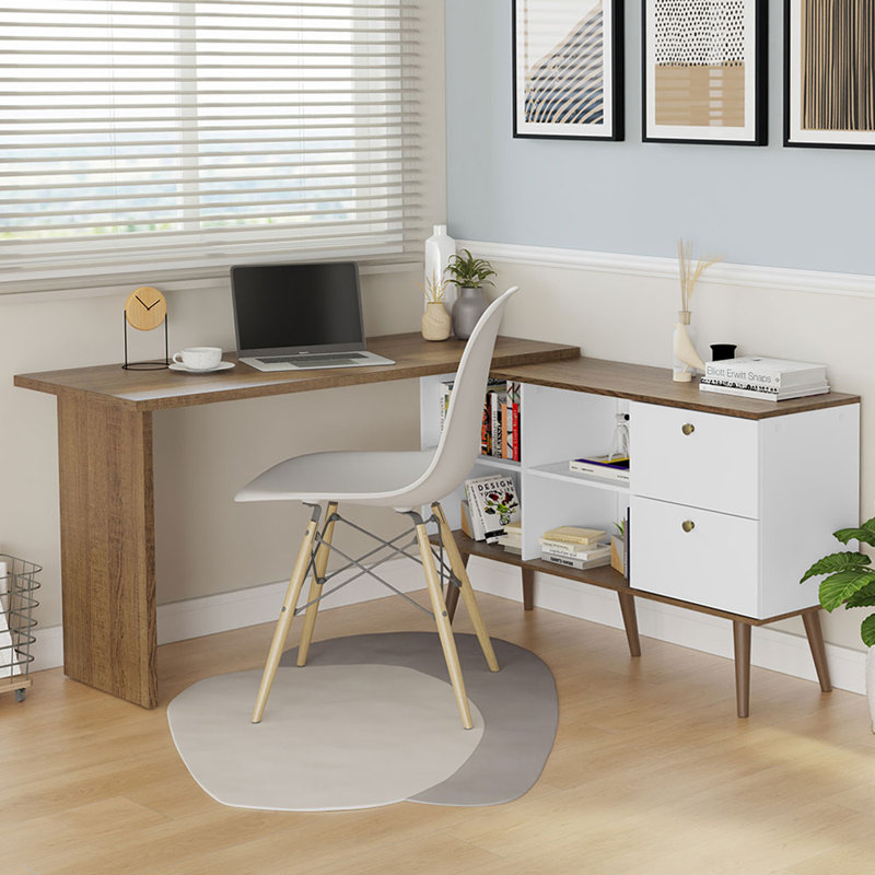 Bureau d'ordinateur en L 59 po Metheny