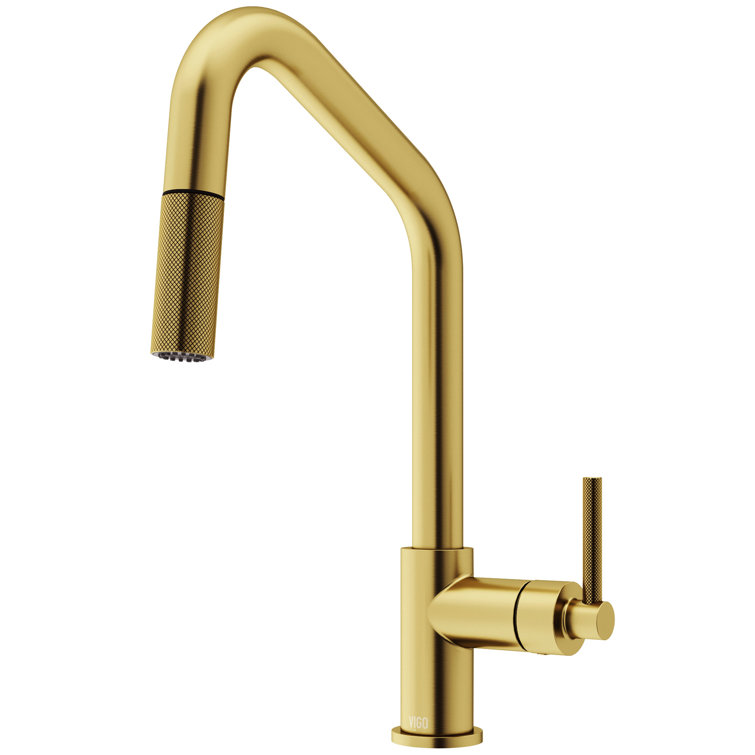 Utopia 15" H 1-handle Pull-Down 2-Function Sprayer Kitchen Faucet