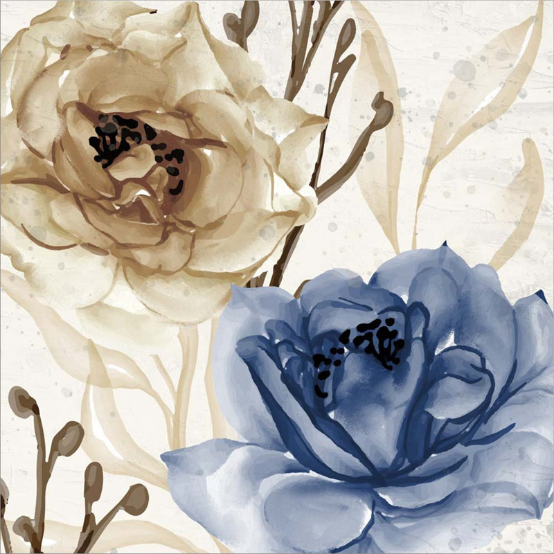Décoration murale notes bleues