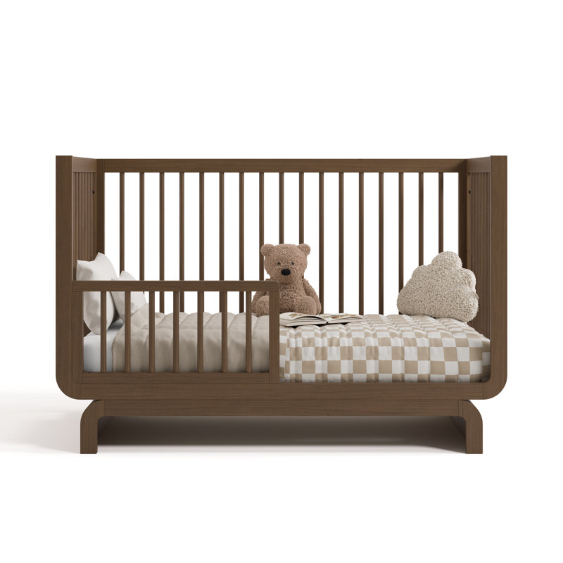 Santorini 5-In-1 Convertible Crib, Hazelnut, Crib
